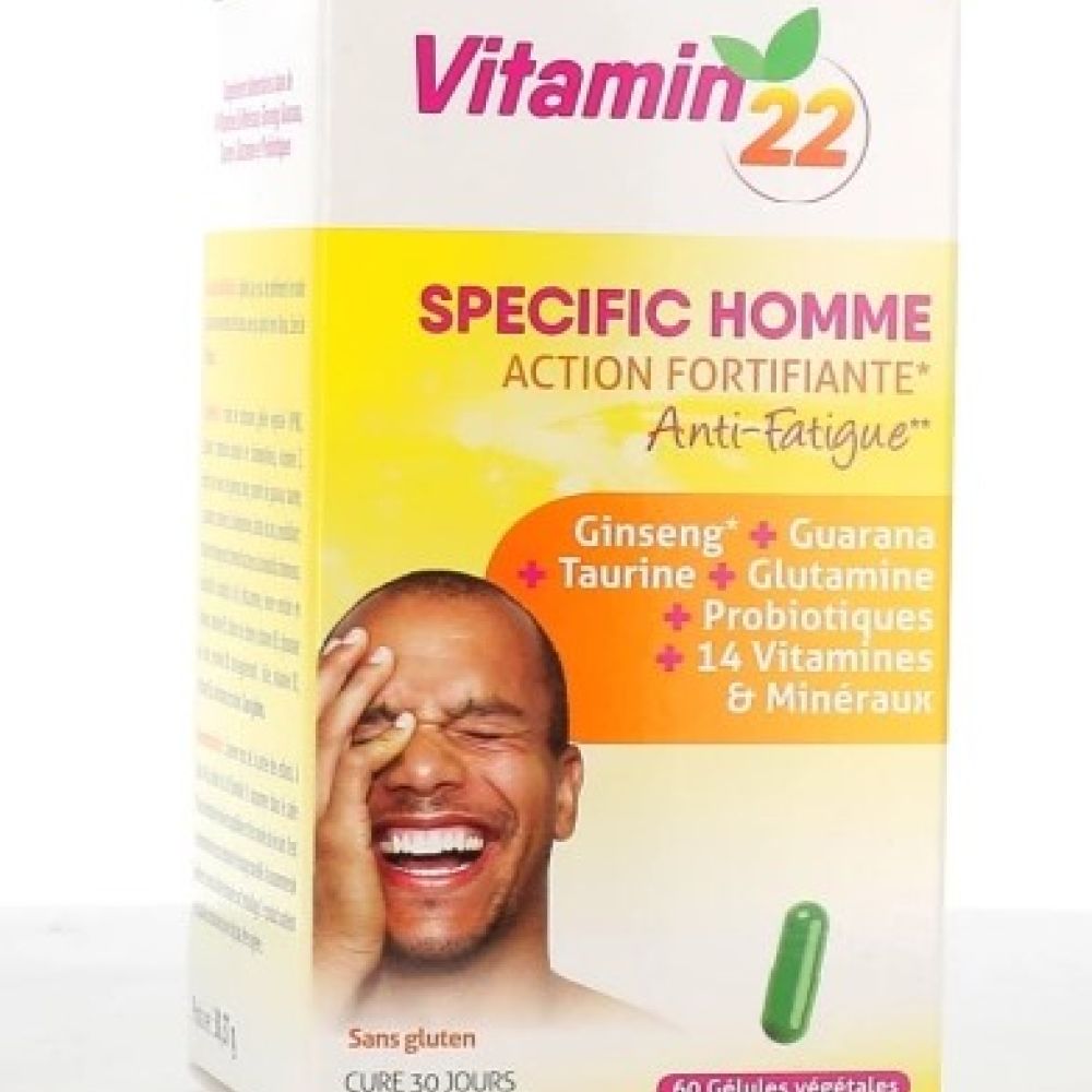 Vitamin'22 - Specific Homme - 60 gélules végétales