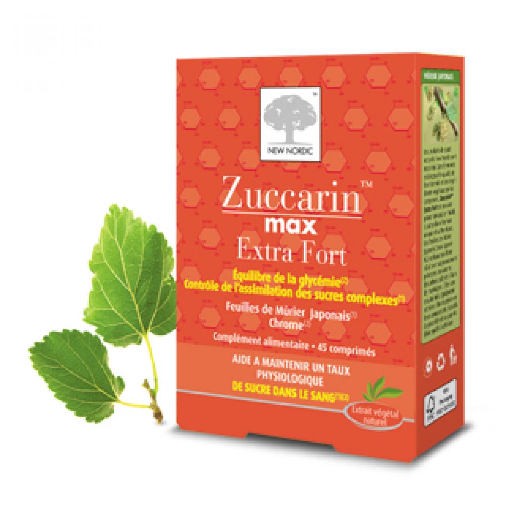 Zuccarin - Max extra fort équilibre de la glycémie