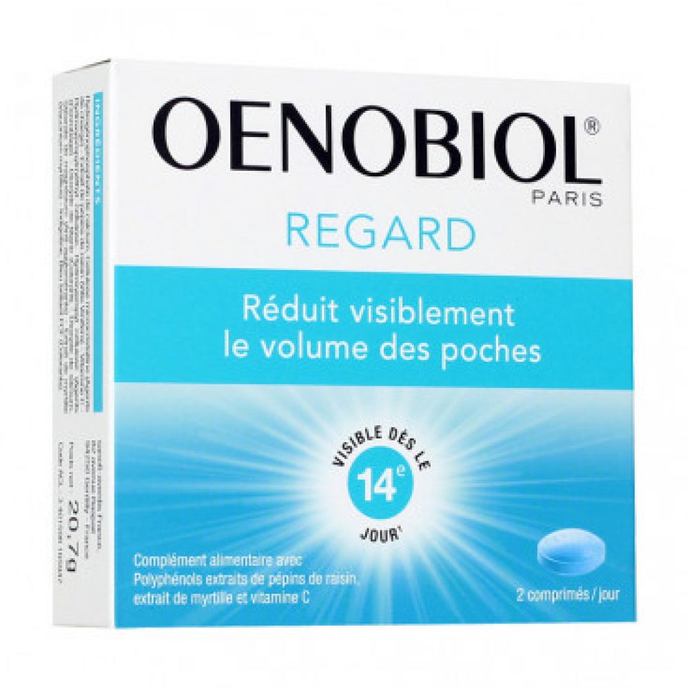 Oenobiol - Regard et poches - Boîte de 30 comprimés
