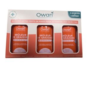 Owari - Pack brûleur de graisses morosil - 60x3