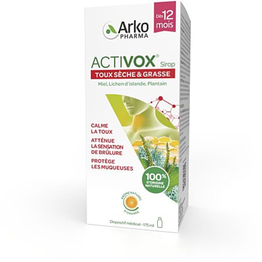 Activox toux seche et grasse - 175ml