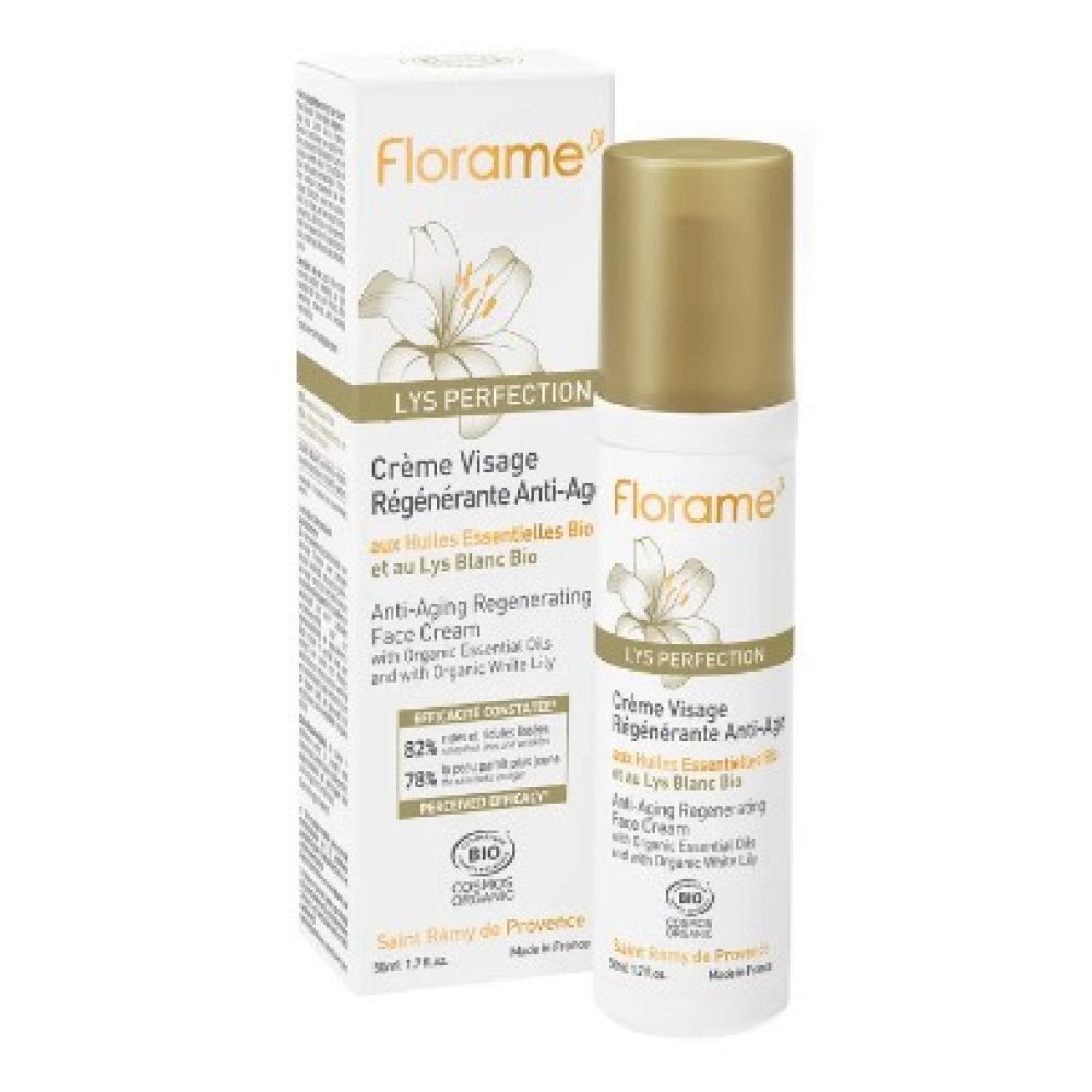 Florame - Crème Visage Régénérante anti âge - 50 ml