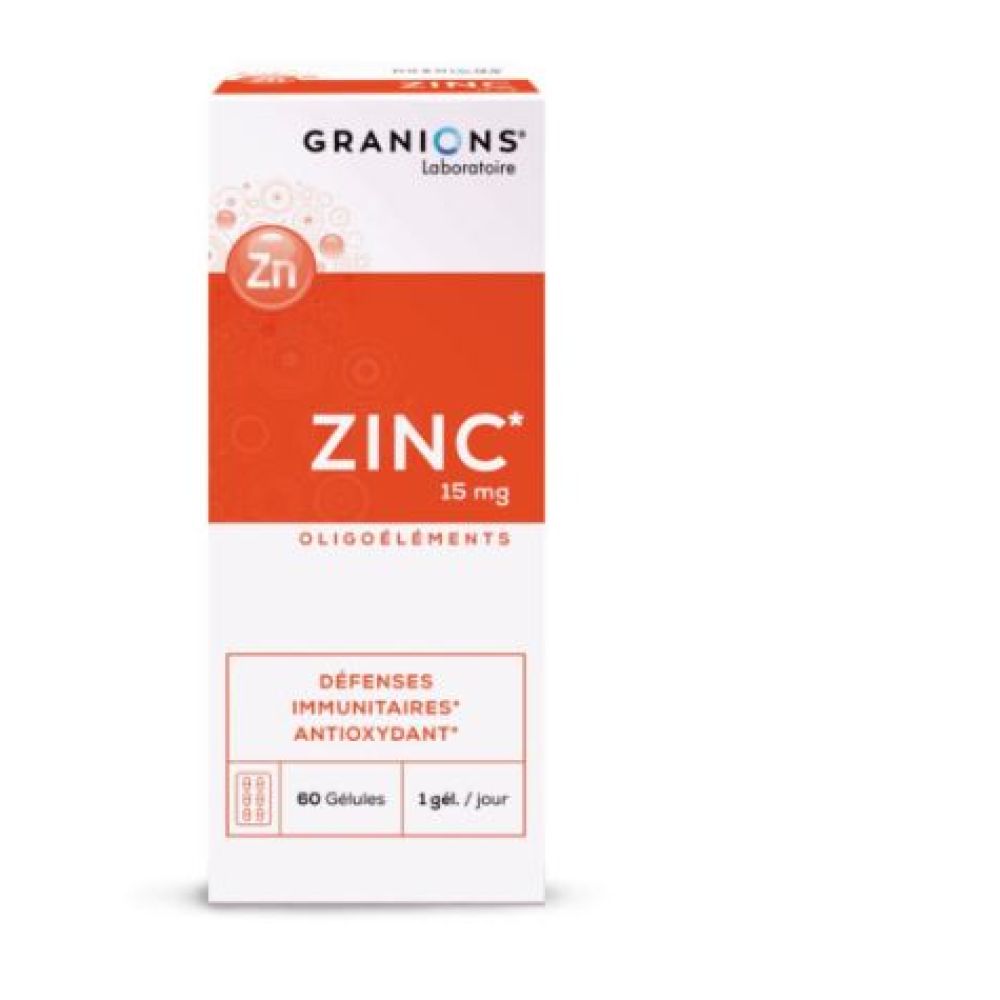 Granions - Zinc - 60 gélules