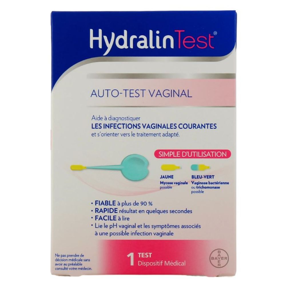 Hydralin - Test auto-diagnostic vaginal - 1 test