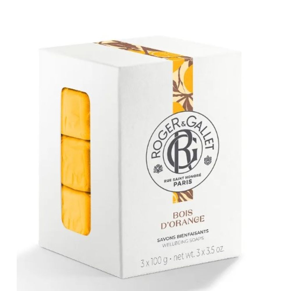 Roger & Gallet - Savon Bois D'orange - 3x100g