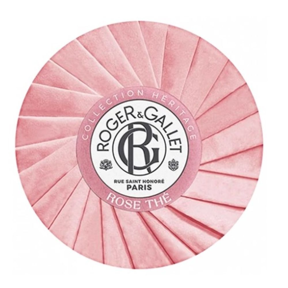 Roger & Gallet - Savon parfumé rose thé - 100 g