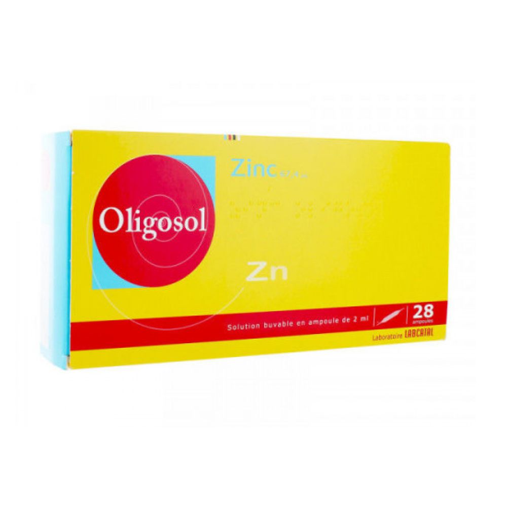 Oligosol - Zinc - 28 Ampoules