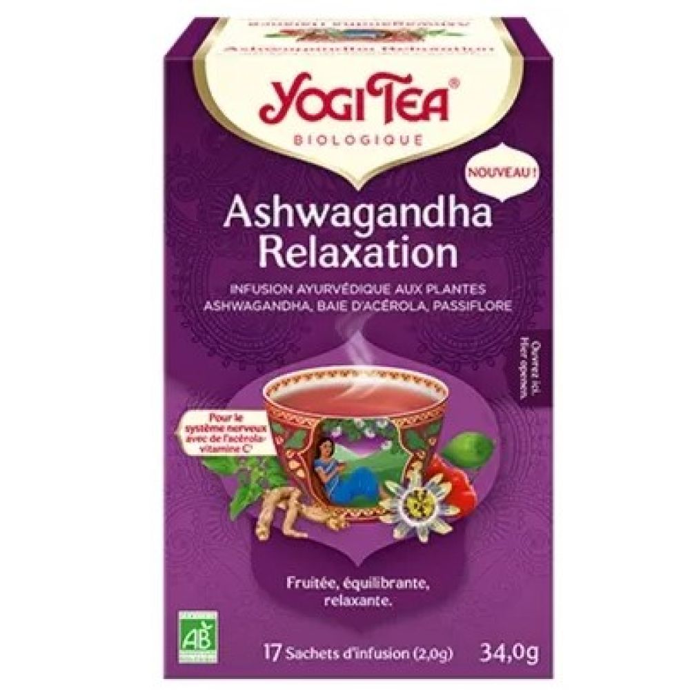 Yogi tea - Infusion  Ashwagandha Relaxation - 17 sachets