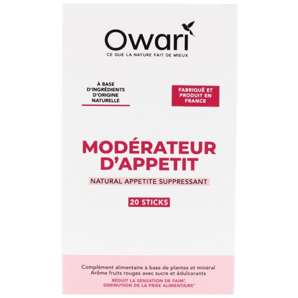 Owari - Modérateur d'appétit - 30 sticks