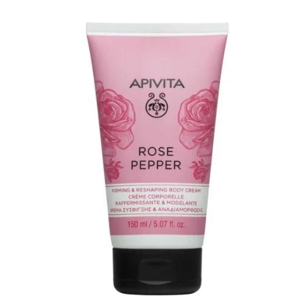 Apivita - Rose Pepper crème corporelle raffermissante et remodelante - 150ml