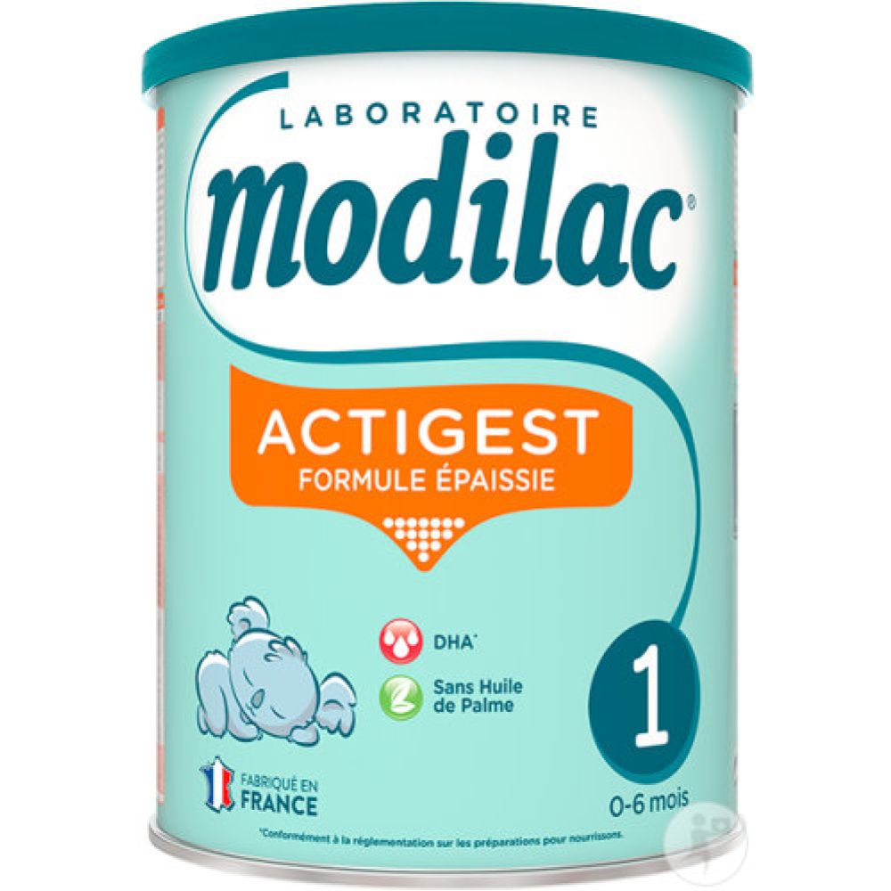 Modilac Actigest Lait Infantile 1er Âge 800g