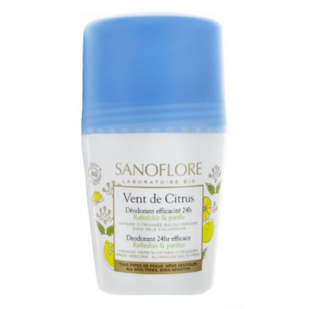 Sanoflore - Déodorant vent de citrus - 50ml