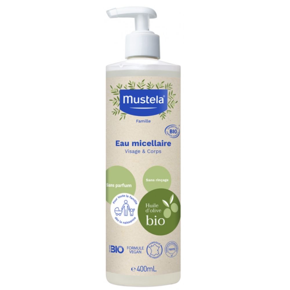 Mustela - Eau Micellaire Bio - 400ml