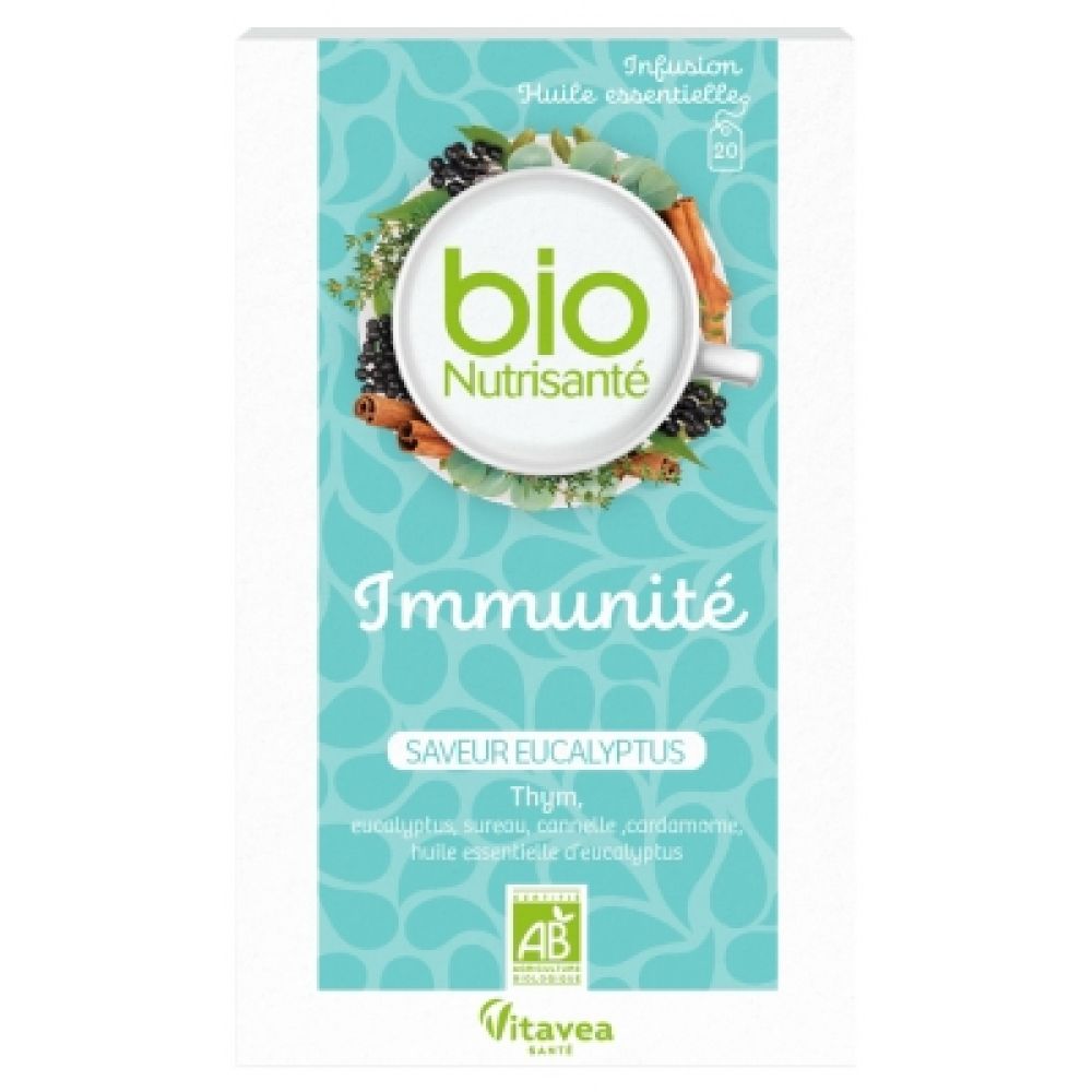 Nutrisanté - Infusion Bio Immunité - 20 sachets