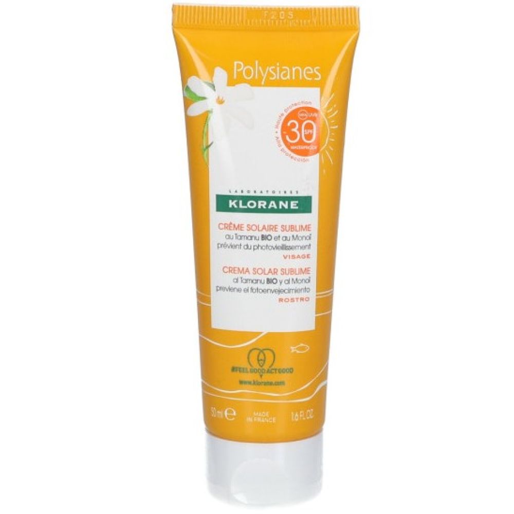 KLORANE - Crème solaire sublime SPF 30 - 50 ml