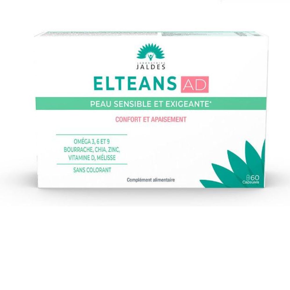 Jaldes - Elteans AD confort et apaisement - 60 capsules