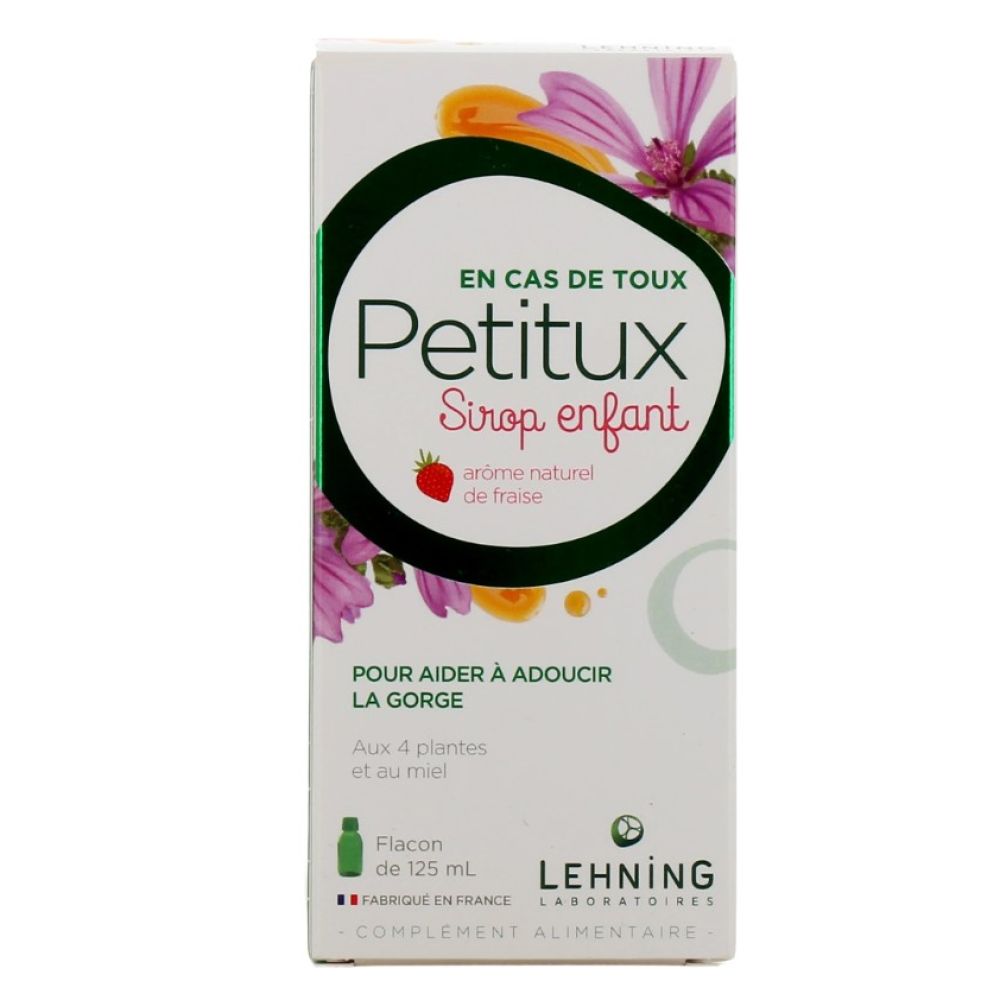 Lehning - Petitux sirop enfant - 125mL