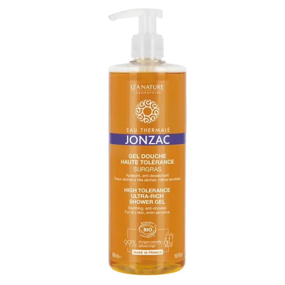 Jonzac - Gel douche haute tolérance surgras - 500ml