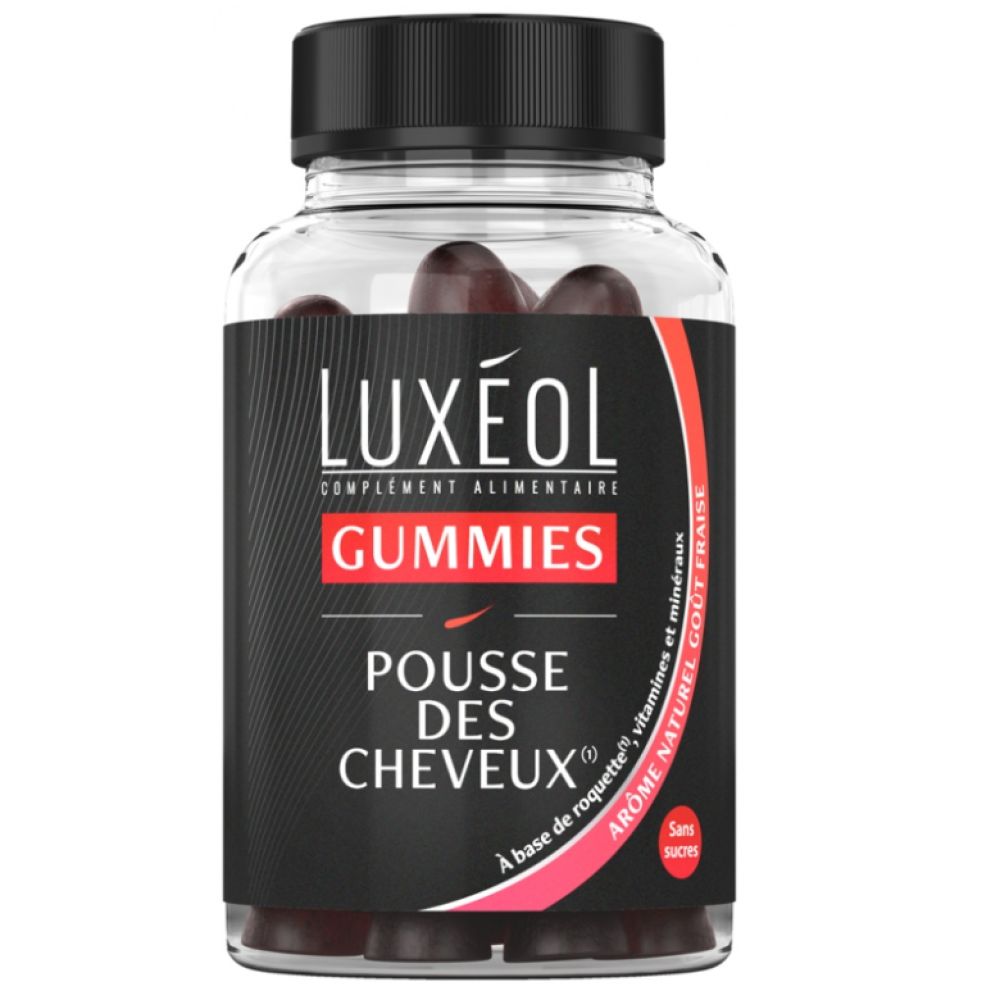 Luxéol - Pousse des cheveux - 60 gummies