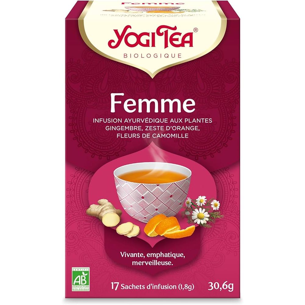 Yogi tea - Femme infusion - 17 sachets