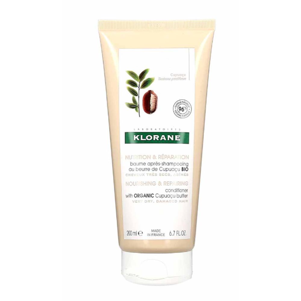 Klorane - Baume après shampoing au beurre de Cupuaçu Bio - 200ml