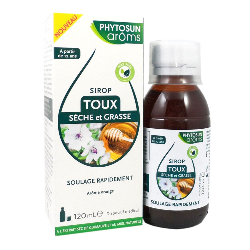 Phytosun - Toux grasse et sèche - 120ml