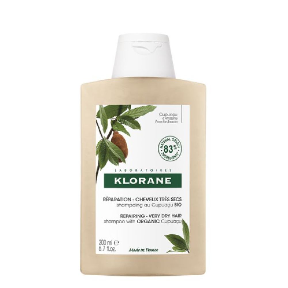 Klorane - Shampoing réparateur au Cupuaçu Bio - 200ml