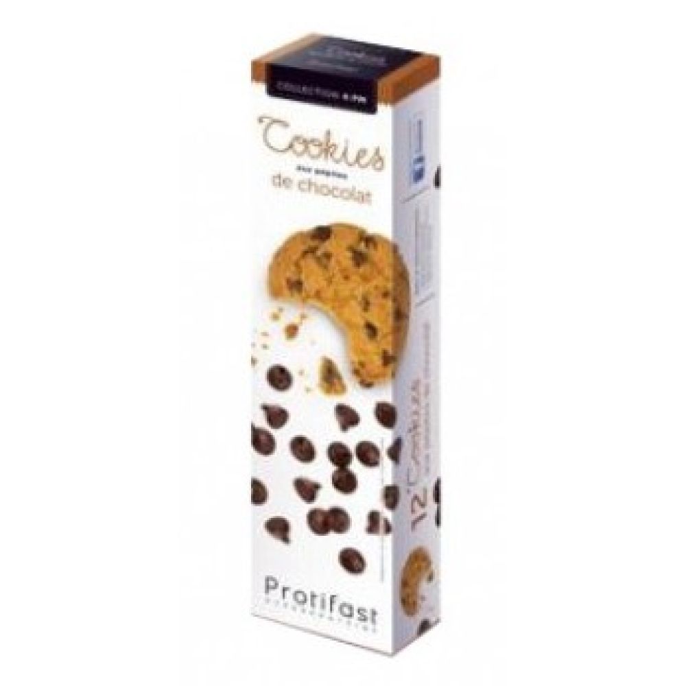 Protifast - Cookies Pépites de Chocolats - 12 biscuits