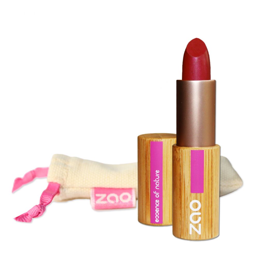 Zao - Rouge à lèvres mat rose rouge - N°463