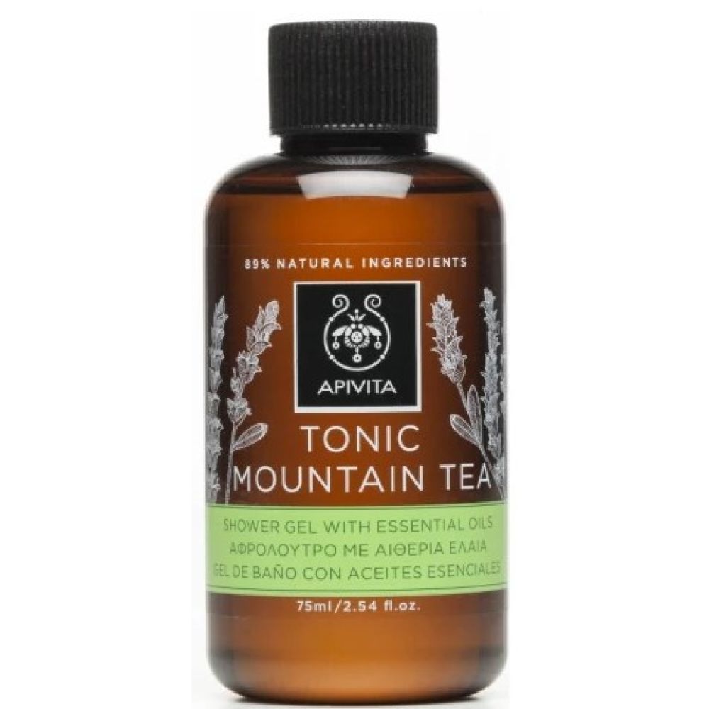 Apivita - Gel Douche Tonic Mountain Tea - 75ml