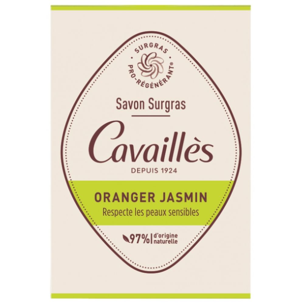 Rogé Cavaillès - Savon surgras oranger jasmin - 100g