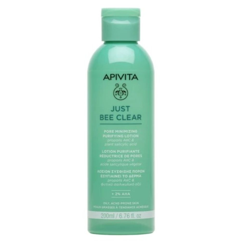 Apivita Lotion purifiante réductrice de pores - 200ml