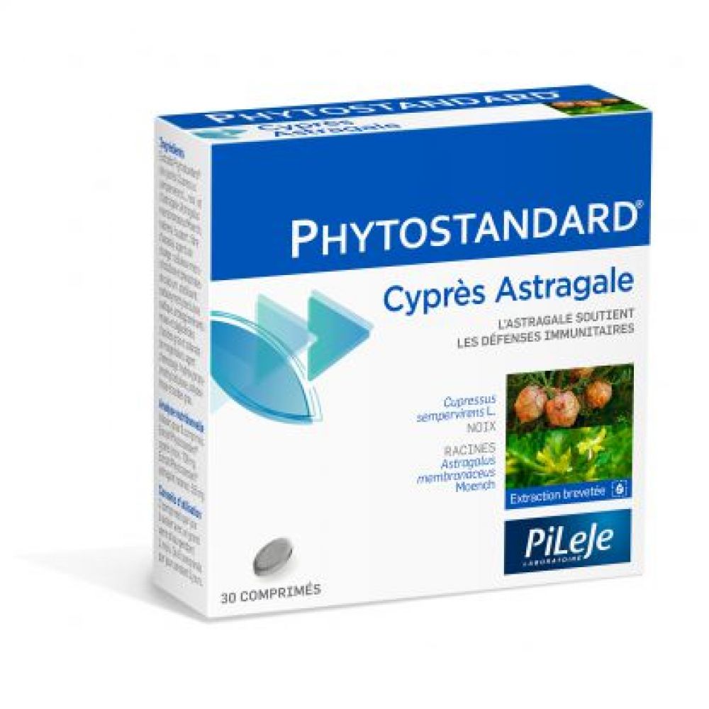 Pileje - Phytostandard Cyprès Astragale - 30 comprimés