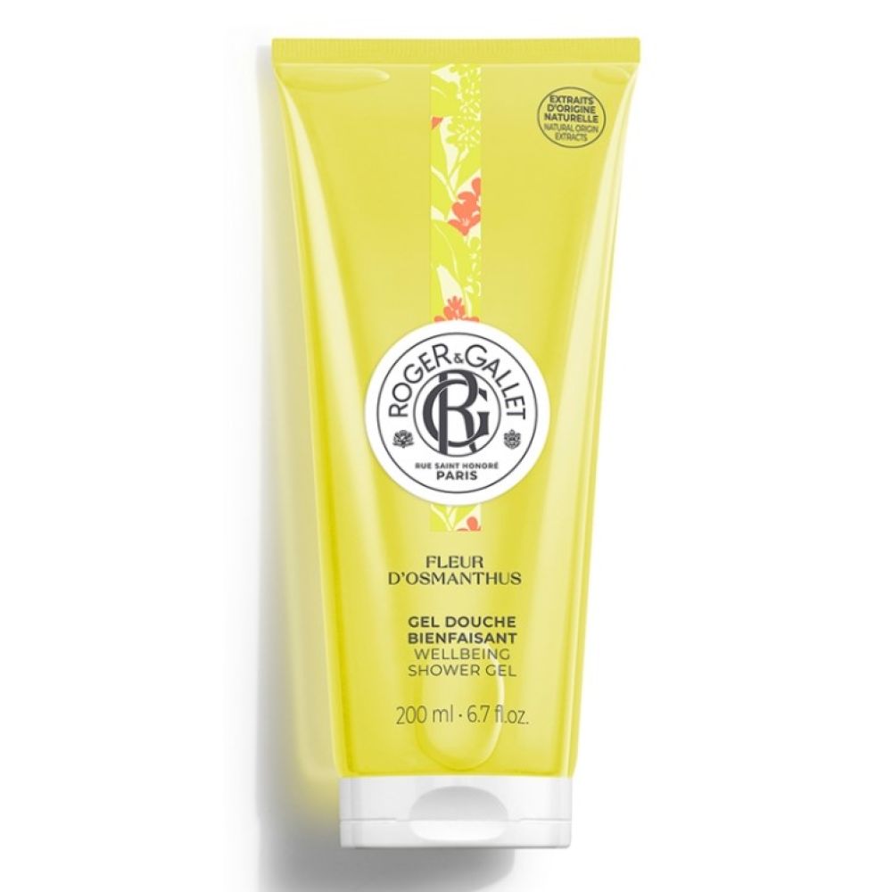 Roger & Gallet - Gel douche bienfaisant fleur d'osmanthus - 200 ml