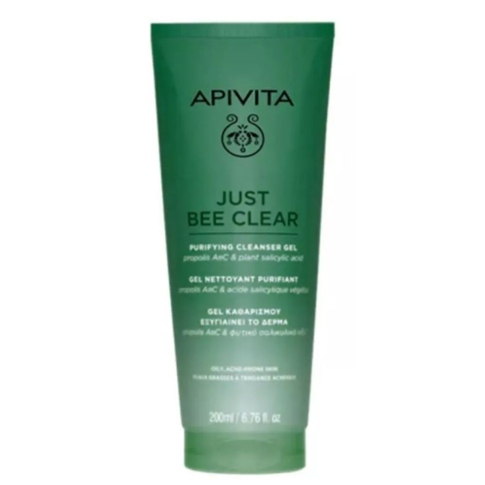 Apivita - Just Bee Clear gel nettoyant purifiant - 200ml