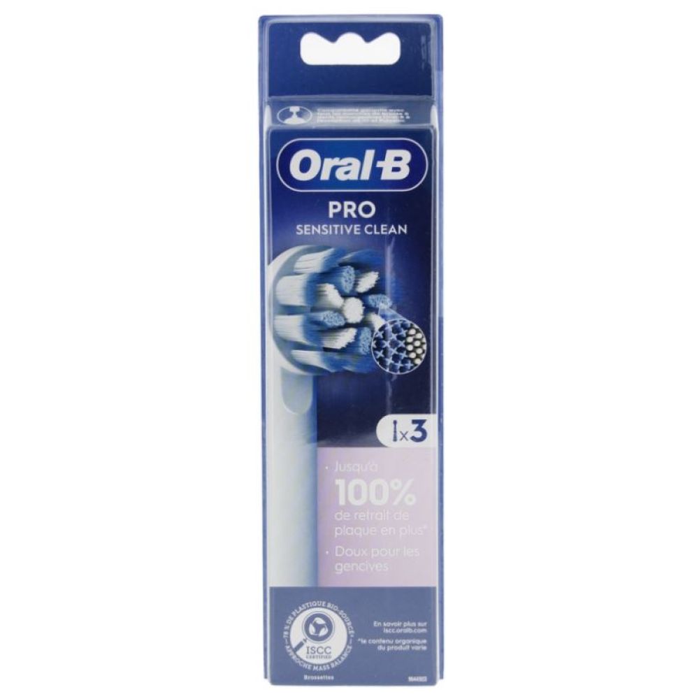 Oral B Pro - Sensitive clean - 3 brossettes