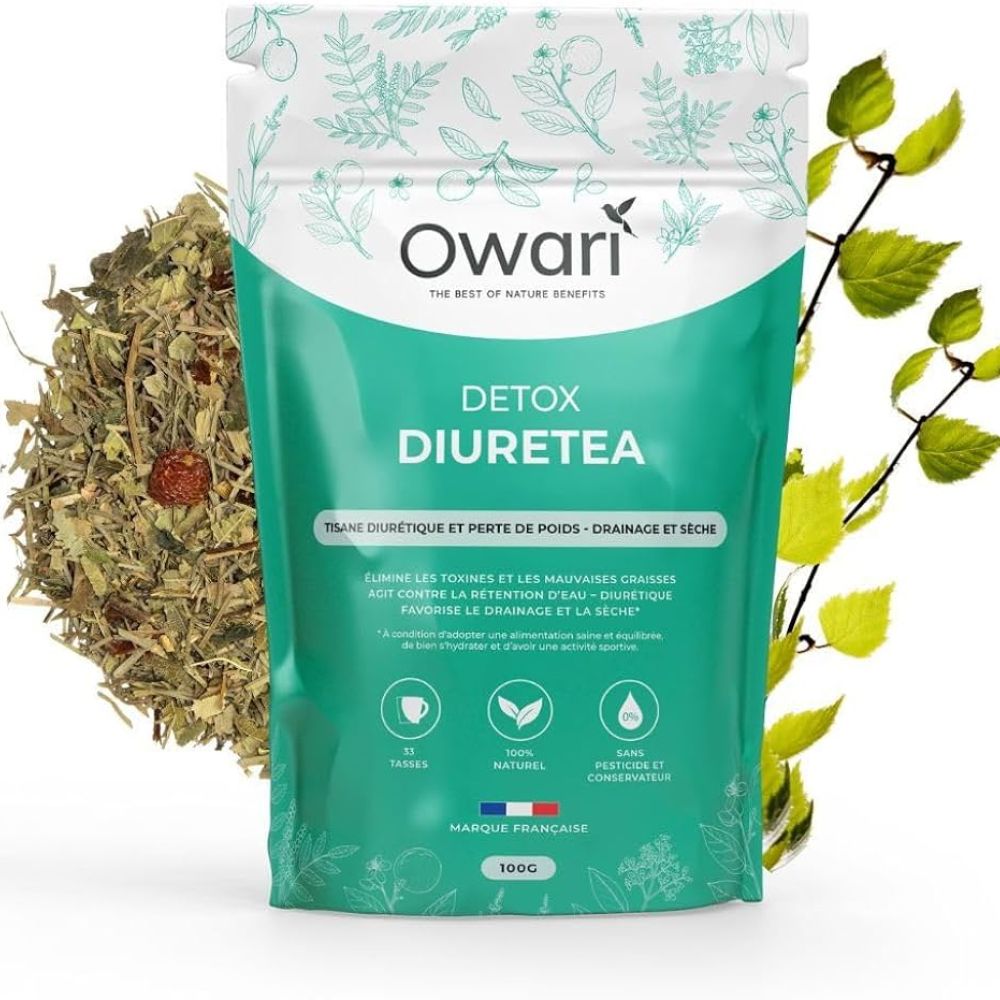 Owari - Détox diuretea drainage et sèche - 50g