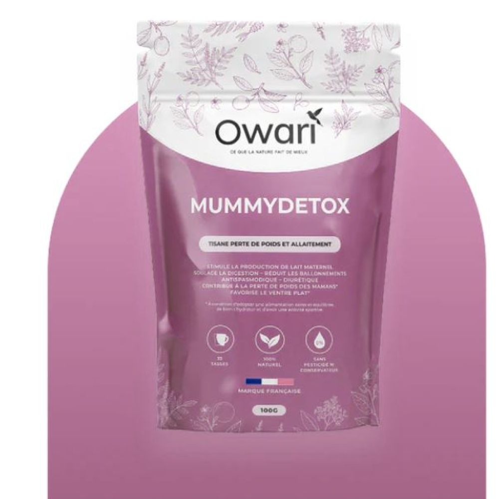 Owari - Mummy detox tisane perte de poids et allaitement - 50g