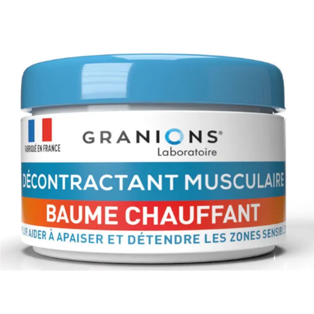 Granions - Décontractant musculaire baume chauffant - 27.5ml