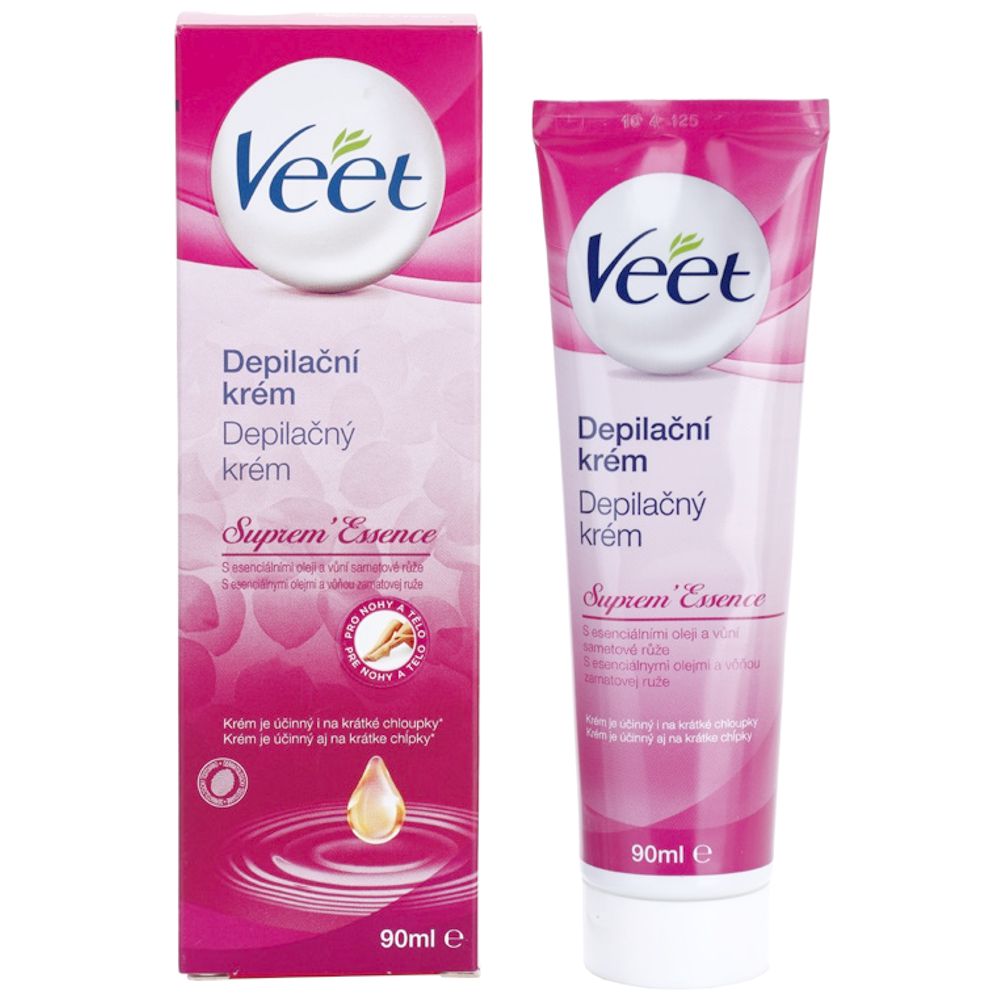 Veet - Crème dépilatoire Silk & Fresh