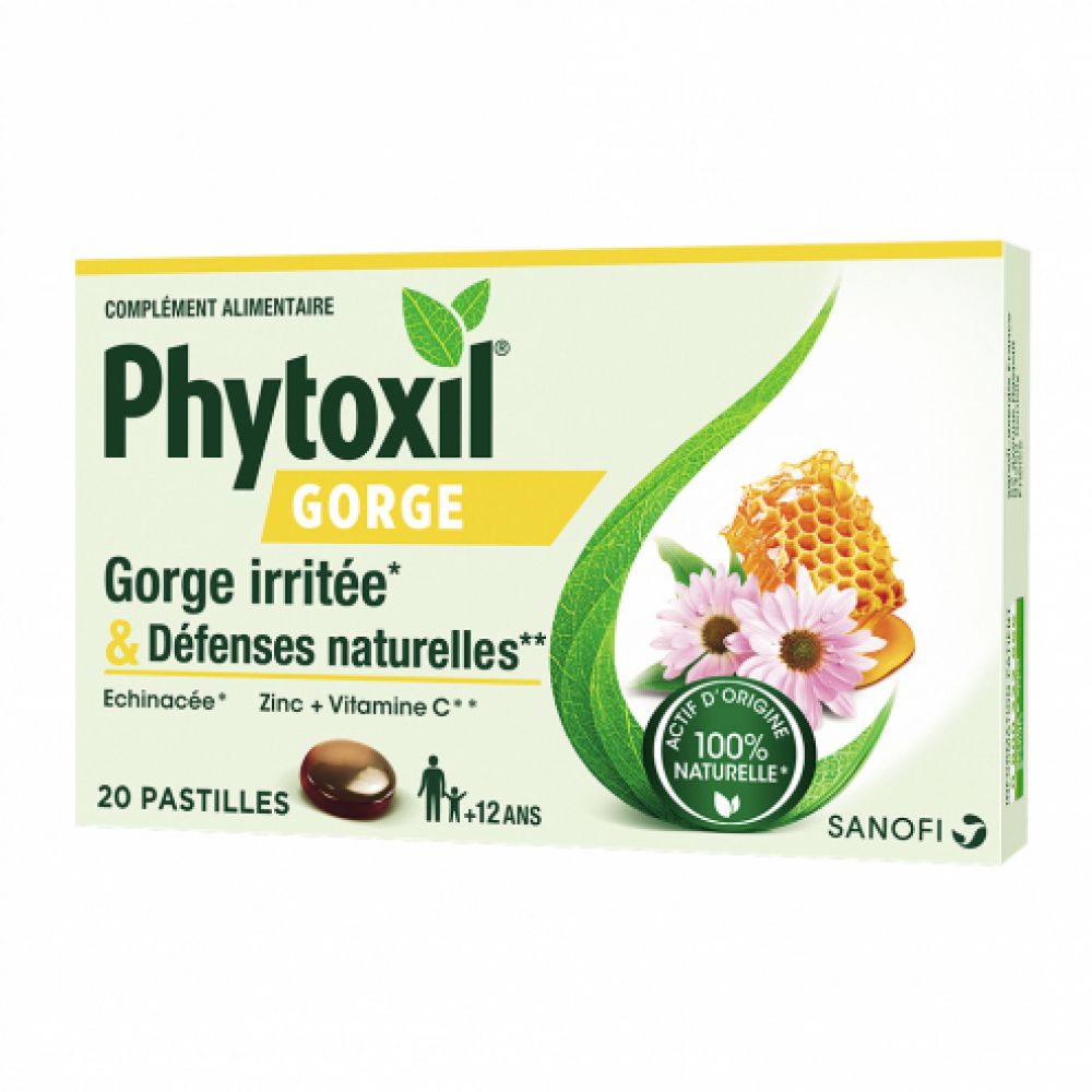 Phytoxil- Gorge - 20 pastilles