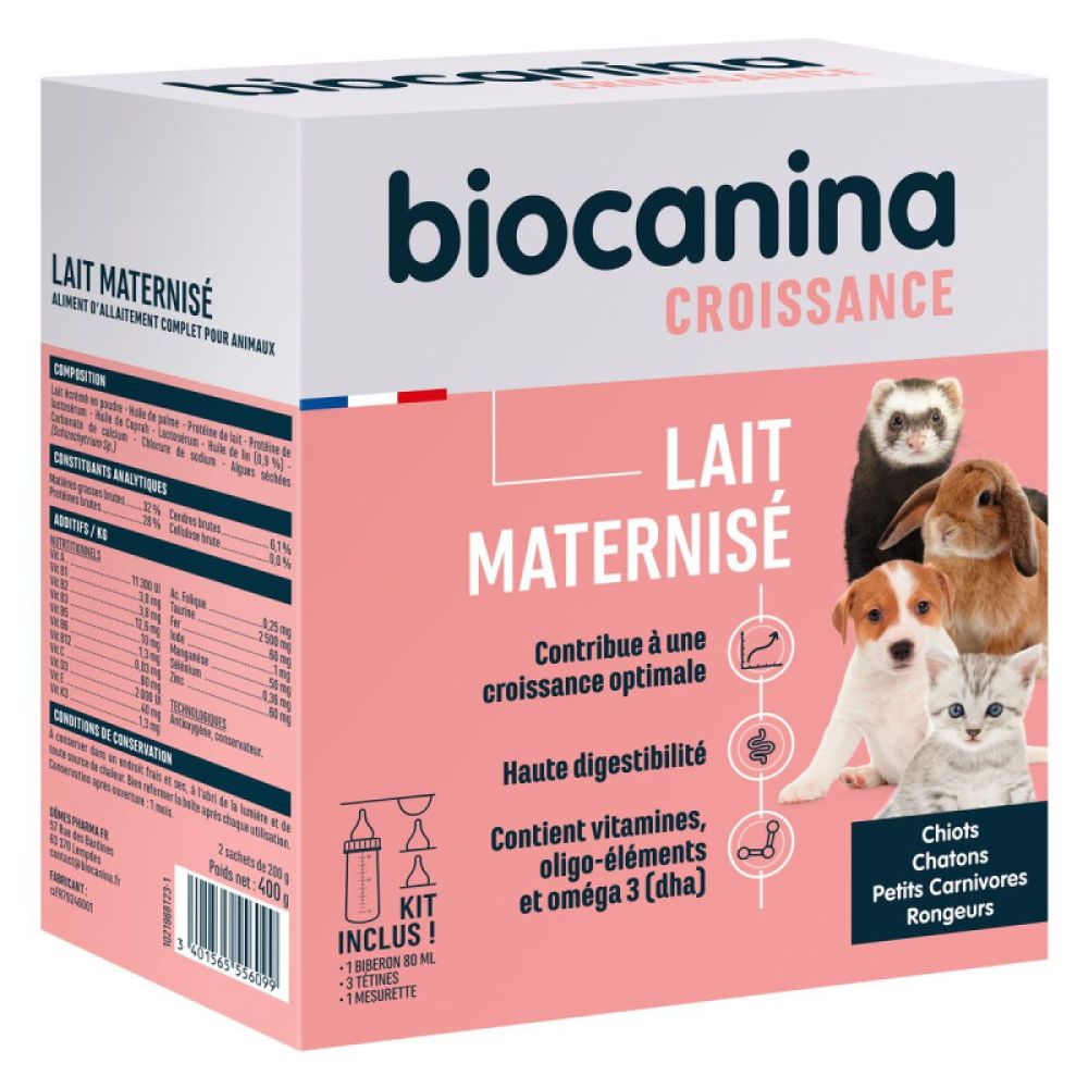 Biocanina - Lait maternisé croissance - 400g