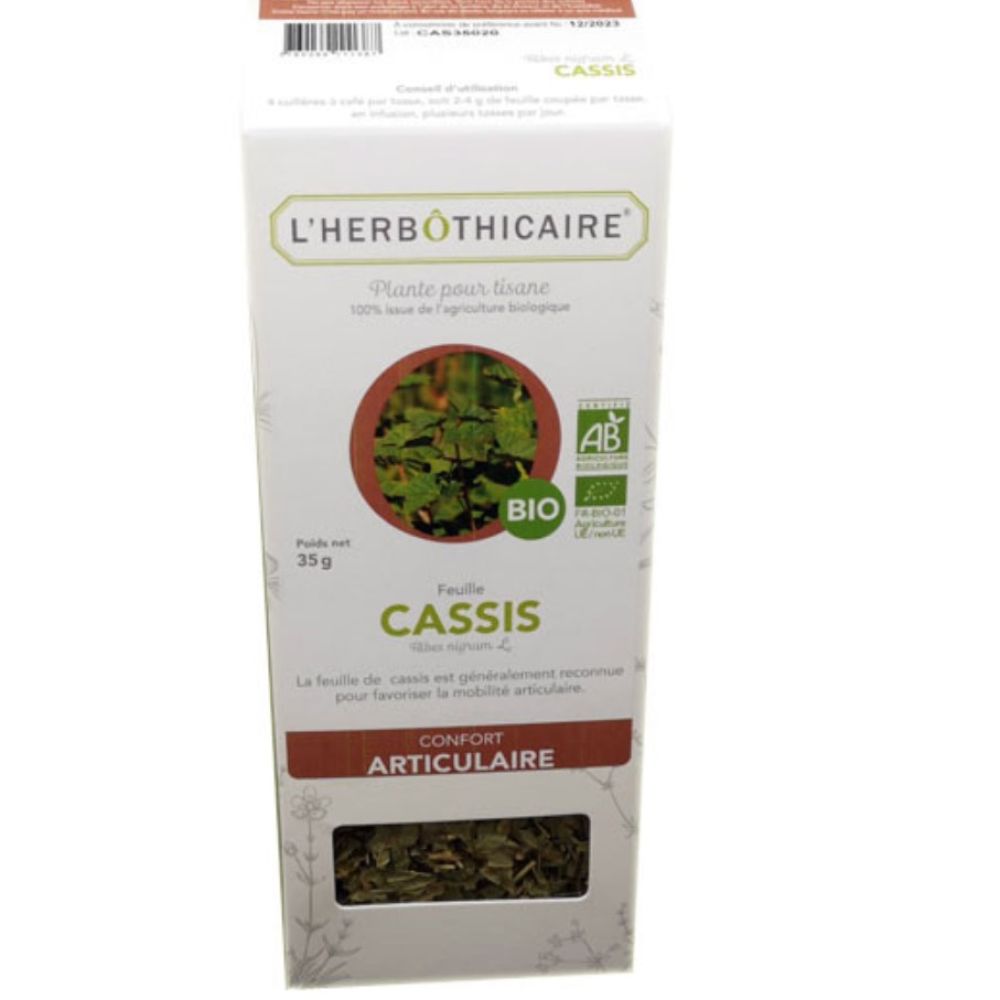 L'herbôthicaire -  Tisane Cassis - 50g