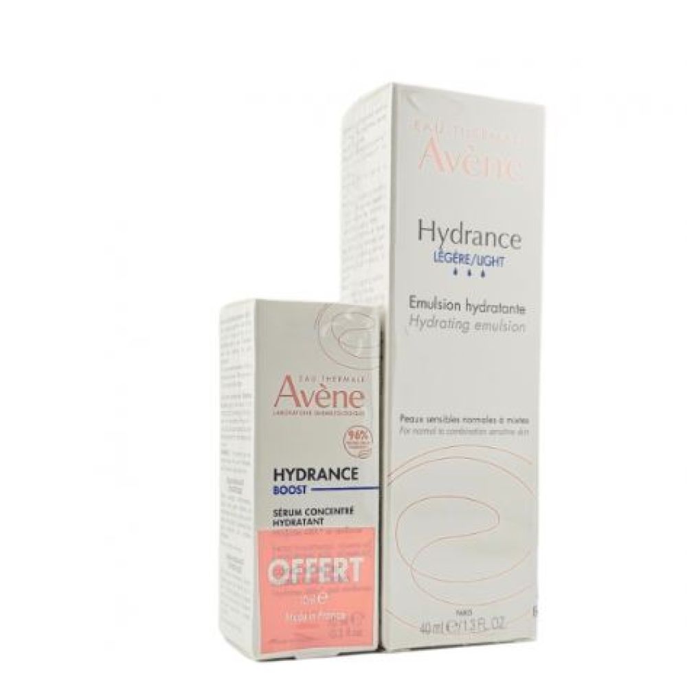 Avene - emulsions hydratante et son boost 10ml offert