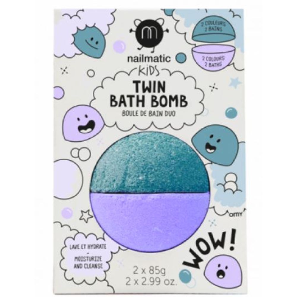 Nailmatic - Boule De Bain Duo Violet Bleu