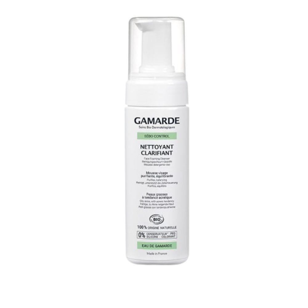 Gamarde - Sebo-Control Nettoyant clarifiant Mousse - 160Ml