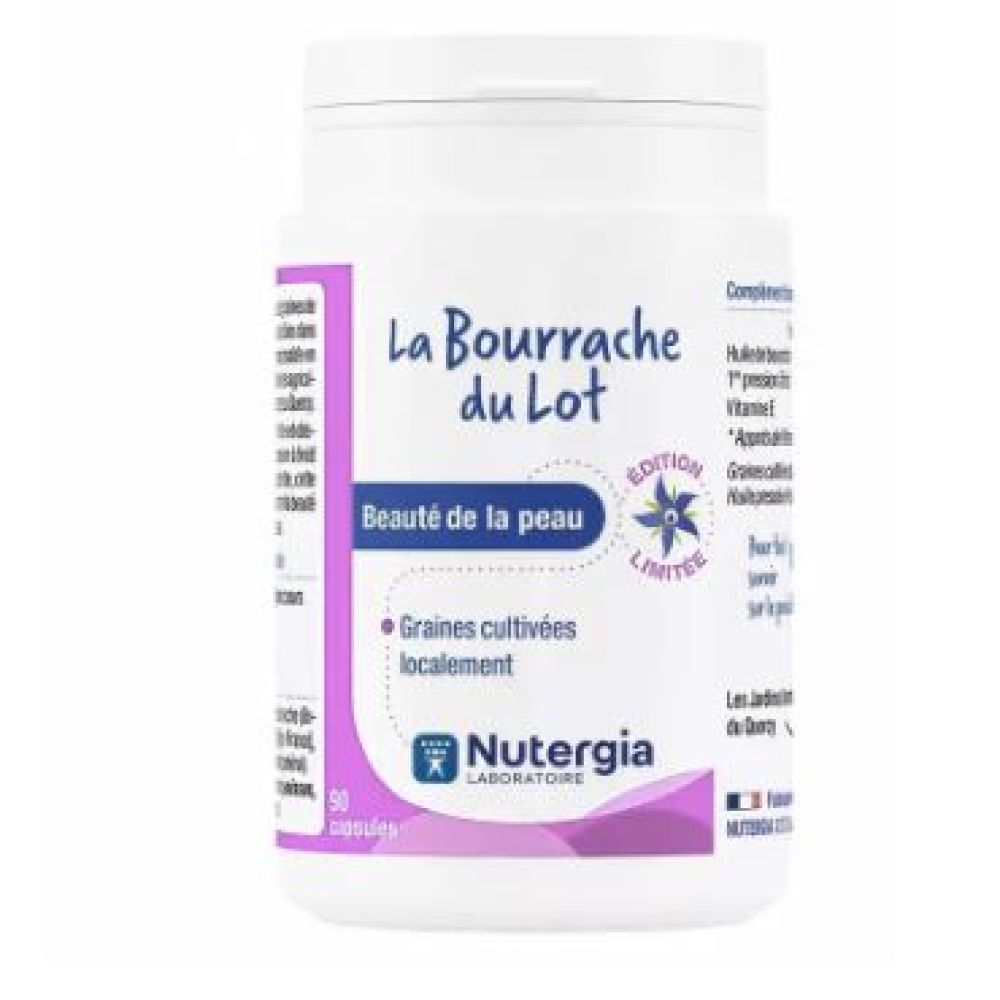 Nutergia - Oligomax La Bourrache - Caps90