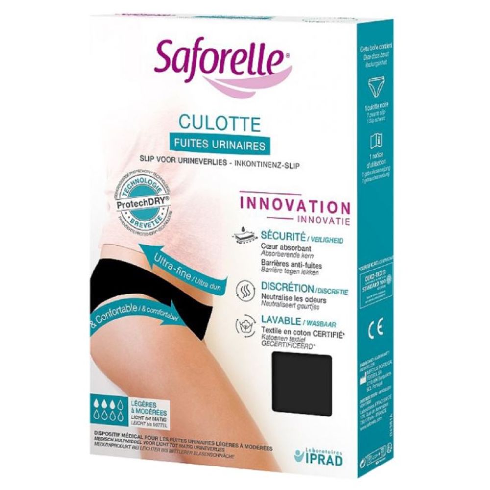 Saforelle - Culotte fuites urinaires - Taille 40