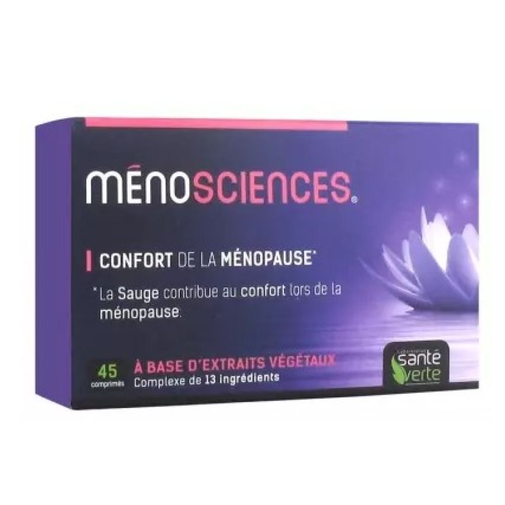 Santé verte - Ménosciences confort de la ménopause - 45 comprimés