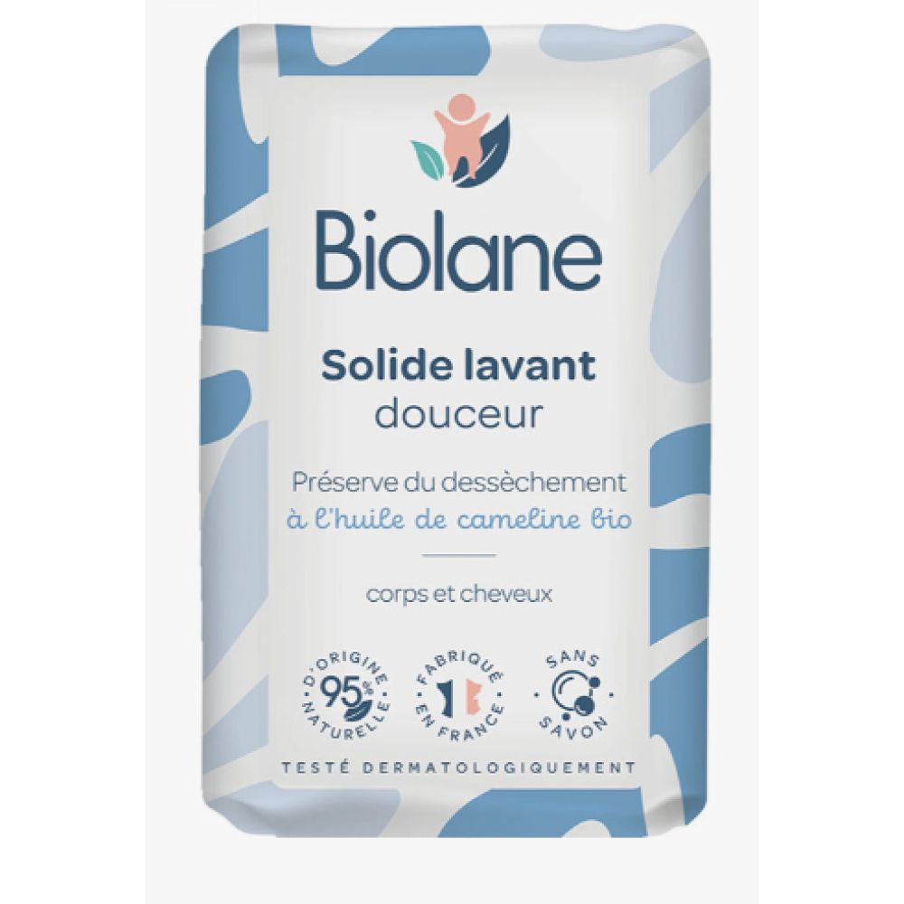 Biolane - Solide lavant douceur - 83g